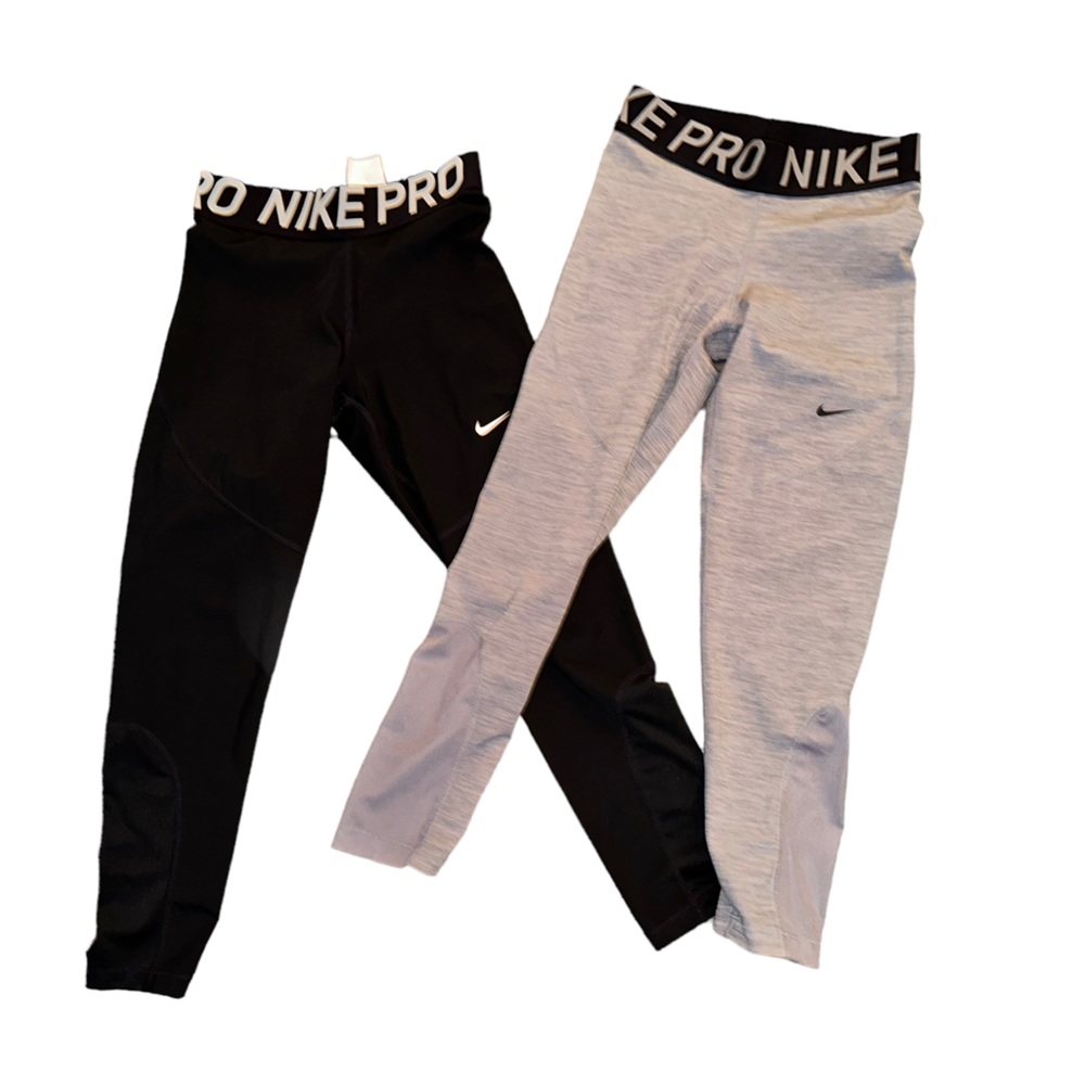 2 Nike dri fit 7/8 women leggings